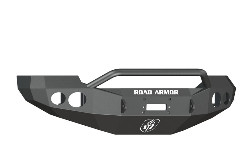 Road Armor 05-07 Ford F-250 Stealth Front Winch Bumper w/Pre-Runner Guard - Tex Blk Road Armor