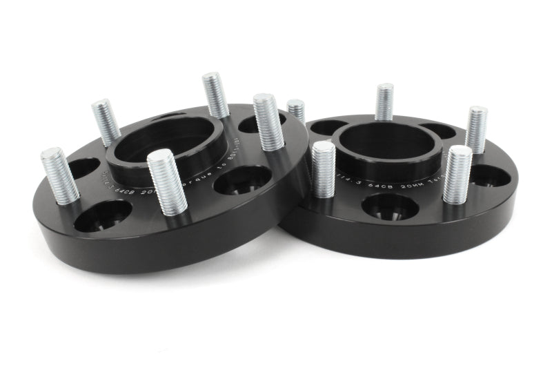 Perrin 17-18 Honda Civic Si 64.1mm Hub 5x114.3 20mm Wheel Spacers (One Pair) - eliteracefab.com