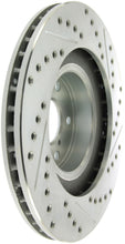 Load image into Gallery viewer, StopTech Select Sport 03-08 Subaru Forester Sport Slotted and Drilled Right Front Rotor - eliteracefab.com