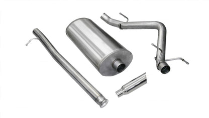 Corsa/dB 09-09 Chevrolet Silverado Ext. Cab/Std. Bed 1500 4.8L V8 Polished Sport Cat-Back Exhaust CORSA Performance