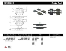 Load image into Gallery viewer, STOPTECH PERFORMANCE 00-04 BMW M5 E39 / 00-06 X5 / 03-05 RANGE ROVER HSE FRONT BRAKE PADS, 309.06810 - eliteracefab.com