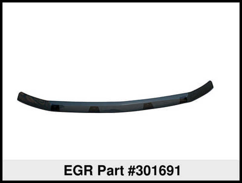 EGR 2019 Chevy 1500 Super Guard Hood Guard - Dark Smoke EGR