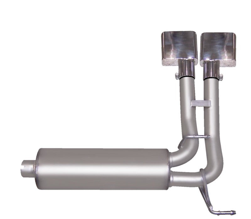 Gibson 04-05 Dodge Ram 1500 SLT 5.7L 2.5in Cat-Back Super Truck Exhaust - Stainless Gibson