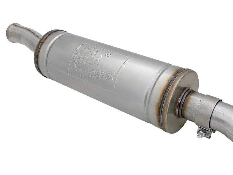 aFe MACH Force-Xp 2.5in 409 SS Catback High-Tuck Exhaust 18-21 Jeep Wrangler (JL) 3.6L 4-Door aFe