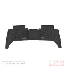 Load image into Gallery viewer, Westin 2007-2014 Chevy Silverado Crew Cab Wade Sure-Fit Floor Liners 2nd Row - Black