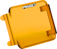 Rigid Industries Protective Polycarbonate Cover - Dually/D2 - Amber - eliteracefab.com