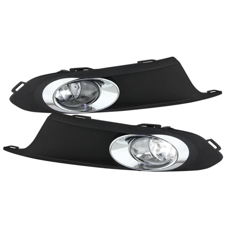 Spyder Volkswagen Jetta MK6 2011-2014 Sedan 4Dr only OEM Style Fog Lights w/Switch Clear FL-VJ2011-C - eliteracefab.com