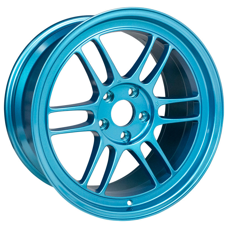 Enkei RPF1 18x9.5 5x114.3 38mm Offset 73mm Bore Emerald Blue Wheel (MOQ 40) - eliteracefab.com