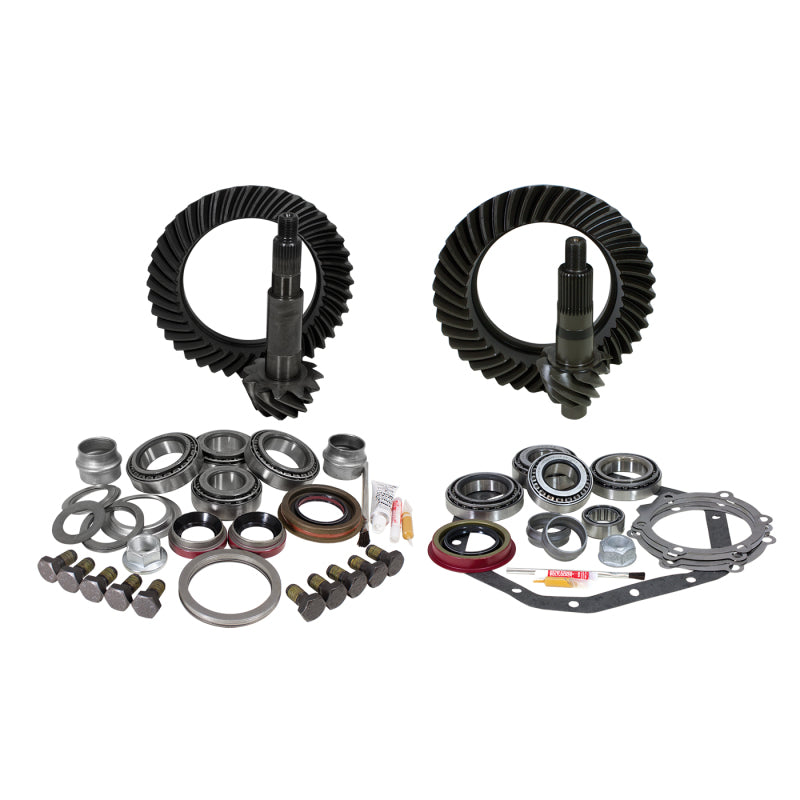 Yukon Gear & Install Kit Package for Reverse Rotation Dana 60 & 88 & Down GM 14T 4.88 Thick Yukon Gear & Axle