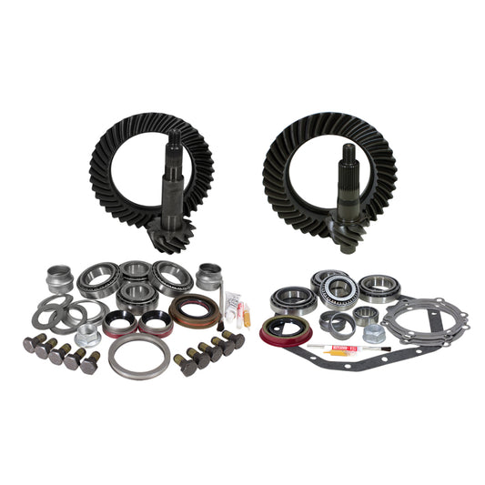 Yukon Gear & Install Kit Package for Standard Rotation Dana 60 & 89-98 GM 14T 5.38 Thick Yukon Gear & Axle