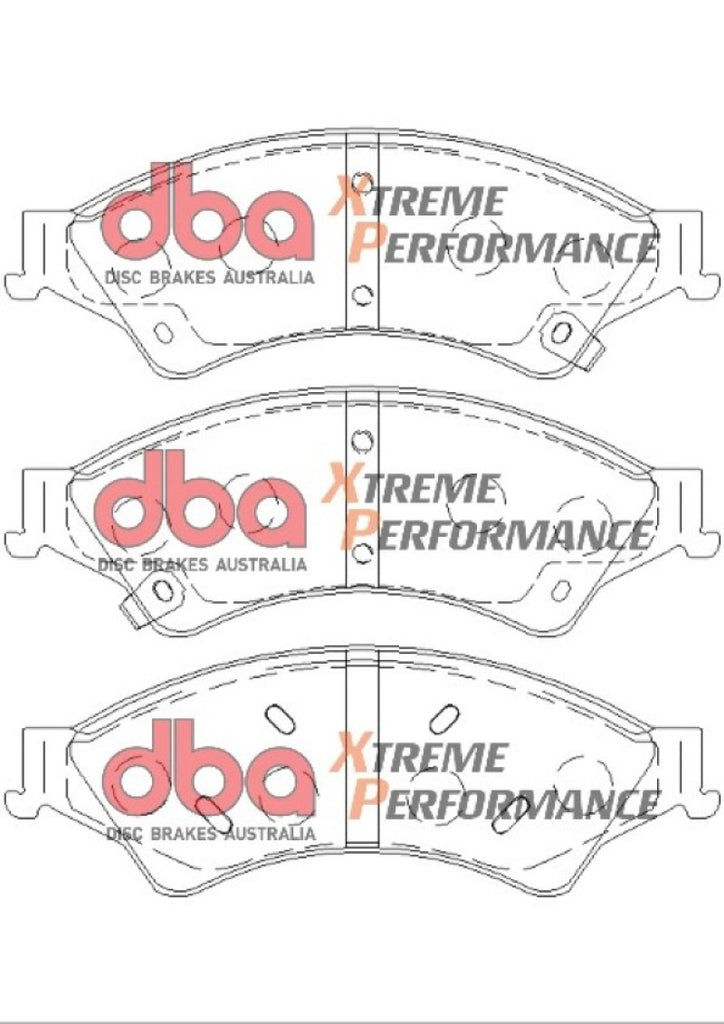 DBA Extreme Performance Front Brake Pads - DB2074XP