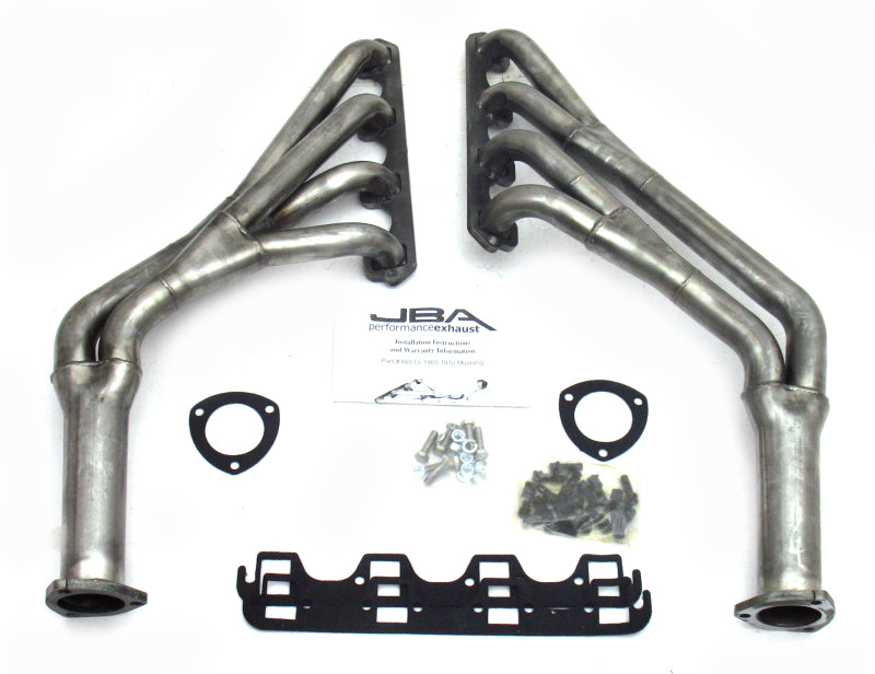 JBA 65-70 Ford Mustang 260-302 SBF 1-1/2in-1-3/4in Primary Raw 409 Tri Y Header JBA