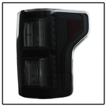 Load image into Gallery viewer, Spyder 18-19 Ford F-150 (w/o Blind Spot Sensor) LED Tail Lights - Blk Smk (ALT-YD-FF15018-LED-BSM) - eliteracefab.com