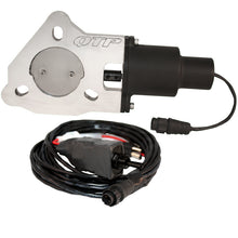 Load image into Gallery viewer, QTP 2.25in Bolt-On QTEC Electric Cutout Valve - Single - eliteracefab.com