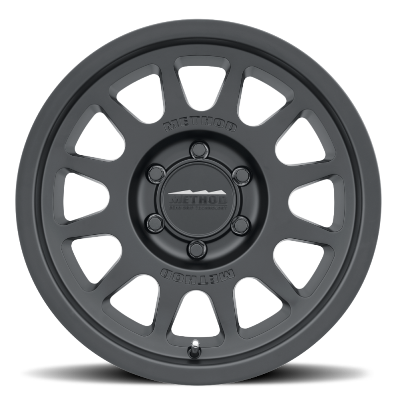 Method MR703 17x8.5 0mm Offset 6x5.5 106.25mm CB Matte Black Wheel - eliteracefab.com