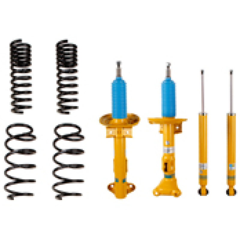 Bilstein B12 2008 Mercedes-Benz C300 Base Front and Rear Suspension Kit - eliteracefab.com