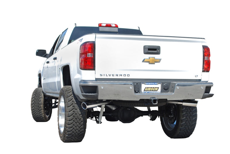 Gibson 14-18 GMC Sierra 1500 Denali 6.2L 3.5in/2.25in Cat-Back Dual Extreme Exhaust - Stainless Gibson