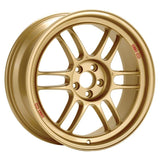 Enkei RPF1 18x8 5x100 45mm Offset 56mm Bore Gold Wheel 02-10 WRX & 04 STI