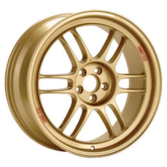 Enkei RPF1 17x8 5x100 45mm Offset 73mm Bore Gold Wheel 02-10 WRX & 04 STI - eliteracefab.com