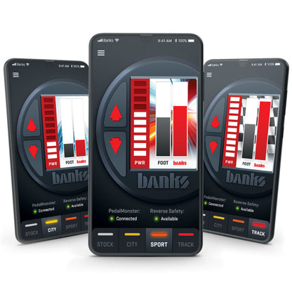 Banks Power Pedal Monster Throttle Sensitivity Booster w/ iDash Datamonster - 07.5-19 GM 2500/3500 - eliteracefab.com