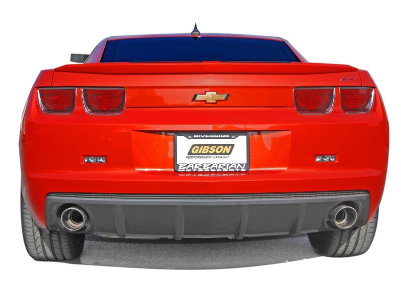 Gibson 2010 Chevrolet Camaro SS 6.2L 2.25in Cat-Back Dual Exhaust - Aluminized Gibson