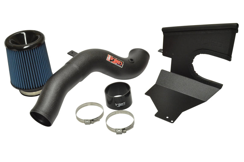 Injen16-18 Ford Focus RS Wrinkle Black Cold Air Intake - eliteracefab.com