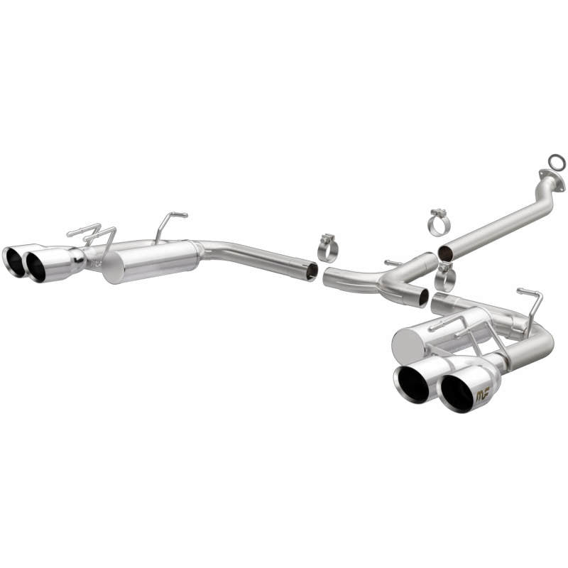 MagnaFlow Exhaust Products Street Series Stainless Cat-Back System Toyota Camry 2018-2021 2.5L 4-Cyl - eliteracefab.com