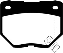 Load image into Gallery viewer, EBC 89-95 Nissan Skyline (R32) 2.6 Twin Turbo GT-R Yellowstuff Rear Brake Pads - eliteracefab.com