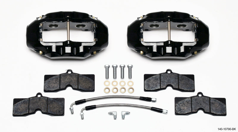 Wilwood D8-4 Rear Caliper Kit Black Corvette C2 / C3 65-82 Wilwood