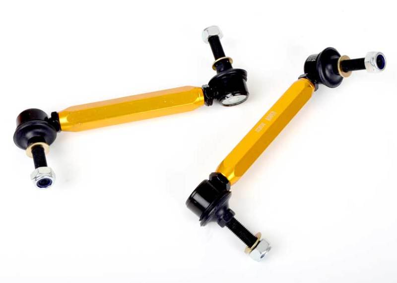 Whiteline 07+ Nissan Skyline R35 GT-R Rear Swaybar link kit h/duty-adjustable steel ball - eliteracefab.com