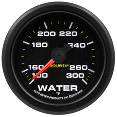 Autometer Extreme Environment 2-1/16in 100-300 Deg Water Temp Gauge Stepper Motor w/Peak & Warn