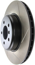 Load image into Gallery viewer, StopTech Sport 14-15 BMW 435i Rear Left Slotted Brake Rotor - eliteracefab.com