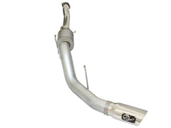 aFe Atlas Exhausts 4in Cat-Back Aluminized Steel Exhaust 2015 Ford F-150 V6 3.5L (tt) Polished Tip - eliteracefab.com