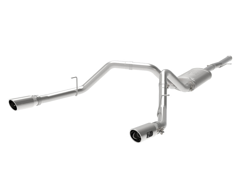 aFe Apollo GT Series 3 IN 409 SS Cat-Back Exhaust System w/ Polish Tip GM Sierra 1500 09-18 aFe