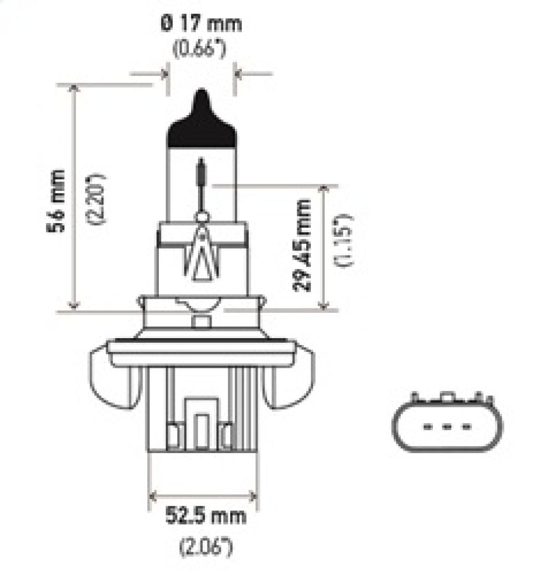 Hella Optilux H13/9008 12V 60/55W XB Xenon White Bulbs (Pair) - eliteracefab.com