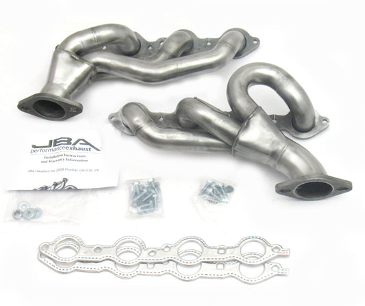JBA 08-09 Pontiac G8 6.0/6.2L LS 1-3/4in Primary Raw 409SS Cat4Ward Header JBA