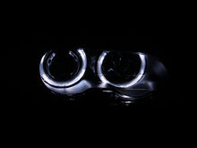 Load image into Gallery viewer, ANZO USA Bmw 3 Series E46 2dr-Non Xenon Models Projector Headlights W/ Halo Black; 2000-2003 - eliteracefab.com