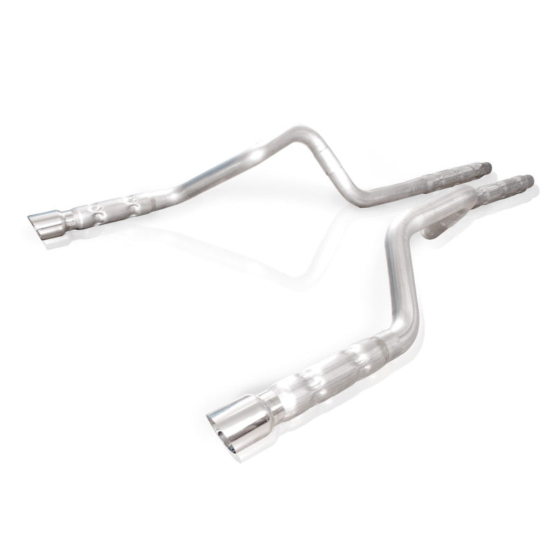 Stainless Works 2011-14 Mustang GT/2011-2012 Shelby GT500 3in Catback Retro Chambered Mufflers Stainless Works