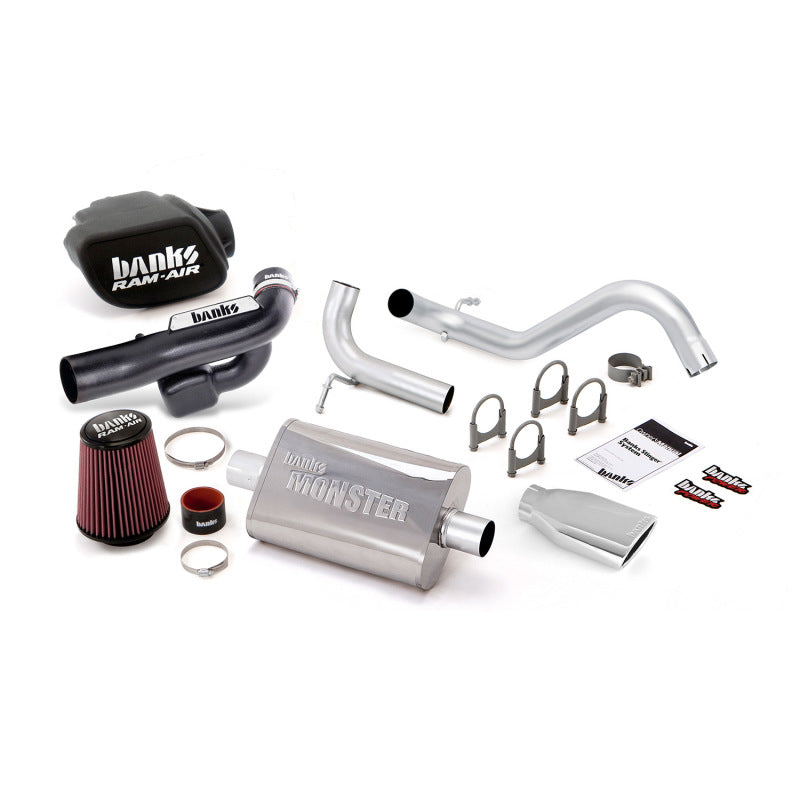 Banks Power 12-15 Jeep 3.6L Wrangler 2dr Stinger Sys (no AutoMind) - SS Single Exh w/ Chrome Tip Banks Power