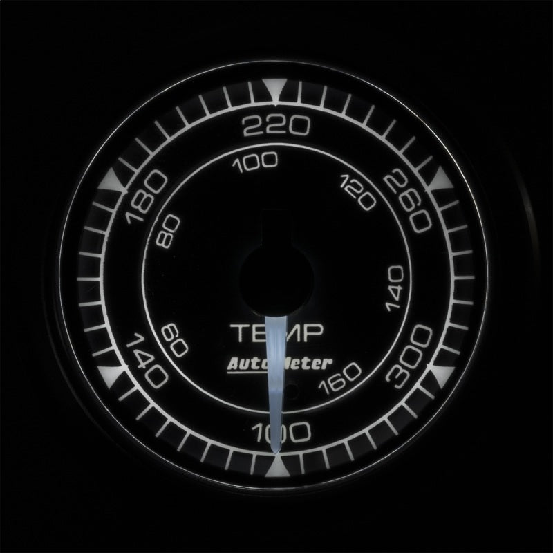 Autometer Chrono 2-1/16in 140-380 Degree Digital Stepper Motor Temperature Gauge 8140