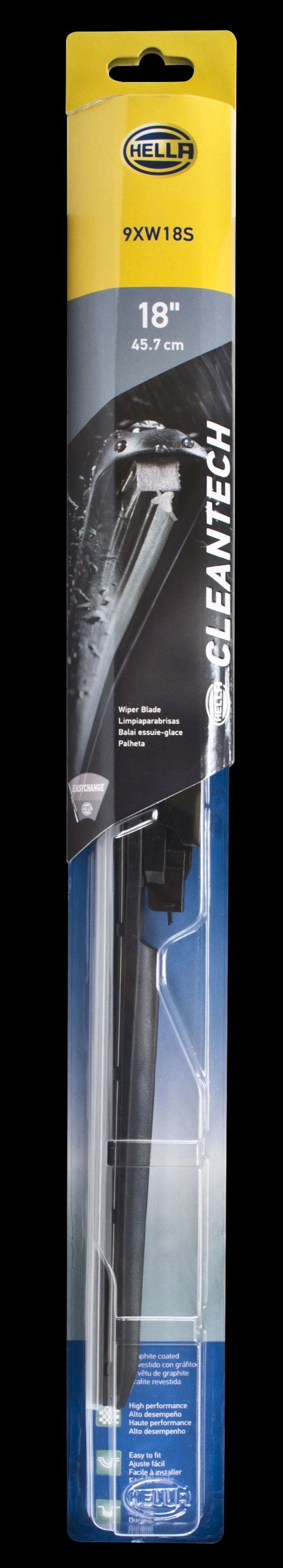 Hella Clean Tech Wiper Blade 18in - Single - eliteracefab.com