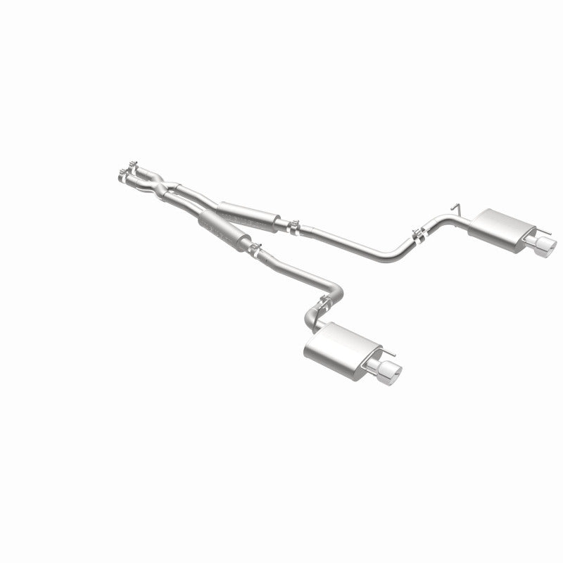 MagnaFlow 10-12 Cadillac CTS V6 3.0L (Exc AWD) Dual Split Rear Exit Stainless Cat Back Perf Exhaust Magnaflow