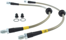 Load image into Gallery viewer, STOPTECH 08-10 MINI COOPER STAINLESS STEEL REAR BRAKE LINES, 950.34526 - eliteracefab.com