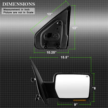 Load image into Gallery viewer, Xtune Ford F150 07-14 Power Heated Amber LED Signal OE Mirror Right MIR-03349EH-P-R - eliteracefab.com