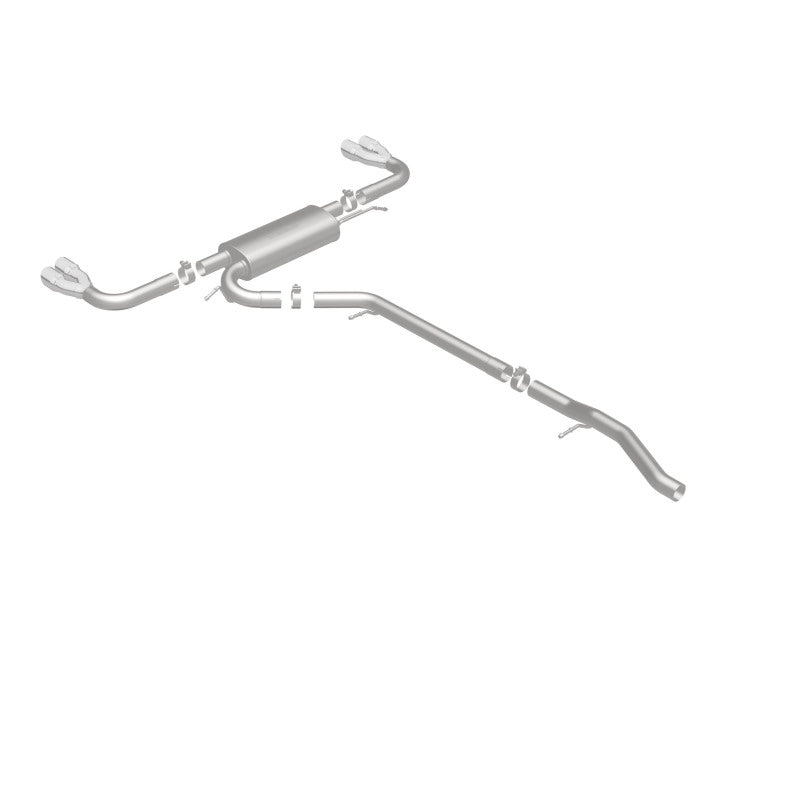 MagnaFlow 15-17 GMC Terrain V6 3.6L 409SS Cat-Back Exhaust Quad Split Rear with 3in Polished Tips Magnaflow