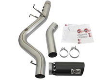 Load image into Gallery viewer, aFe LARGE BORE HD 4in 409-SS DPF-Back Exhaust w/Black Tip 2017 GM Duramax V8-6.6L (td) L5P - eliteracefab.com