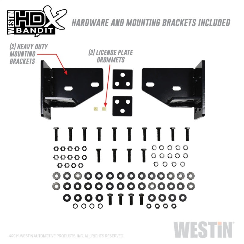 Westin/HDX Bandit 11-16 Ford F-250 / F-350 Front Bumper - Black - eliteracefab.com