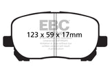 EBC GreenStuff Front Brake Pads - DP21637