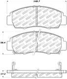 StopTech Street Disc Brake Pads - 305.07870