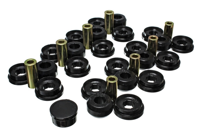 Energy Suspension 03-09 Lexus Gx470 / 07-09 Toyota FJ Cruiser Black Rear End Control Arm Bushing Set - eliteracefab.com